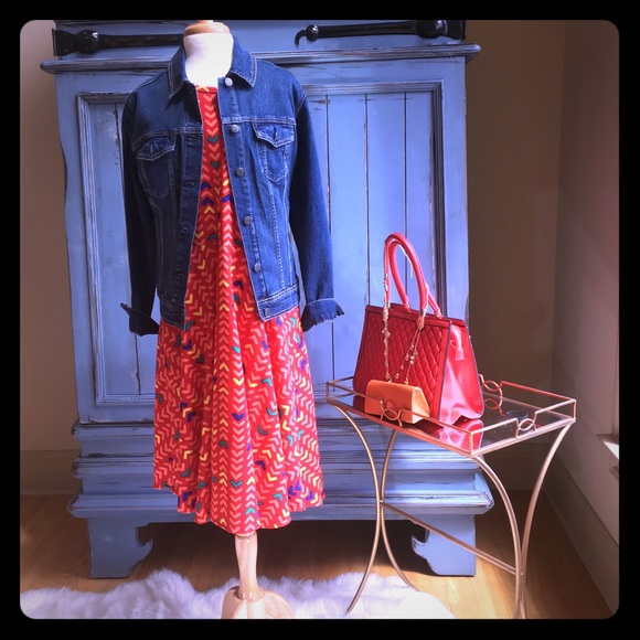 ♥️  Lularoe Simply Comfortable Dress. - Picture 6 of 9